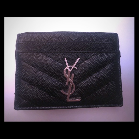 Yves Saint Laurent Handbags - NWOT Saint Laurent Monogram Card Case